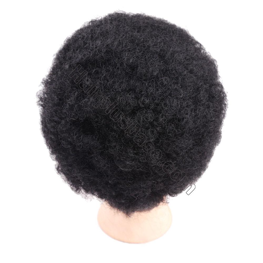 8 Inch Ponytail High Hair Puff Clip in Chignon Bun Hairpiece Afro Kinky